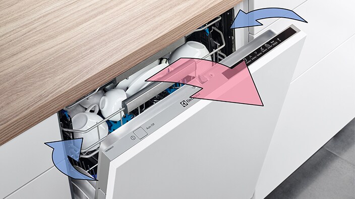 Lavastoviglie con tecnologia AirDry