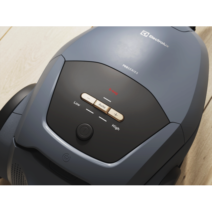 S-bag indicator that signals that the bag needs changing