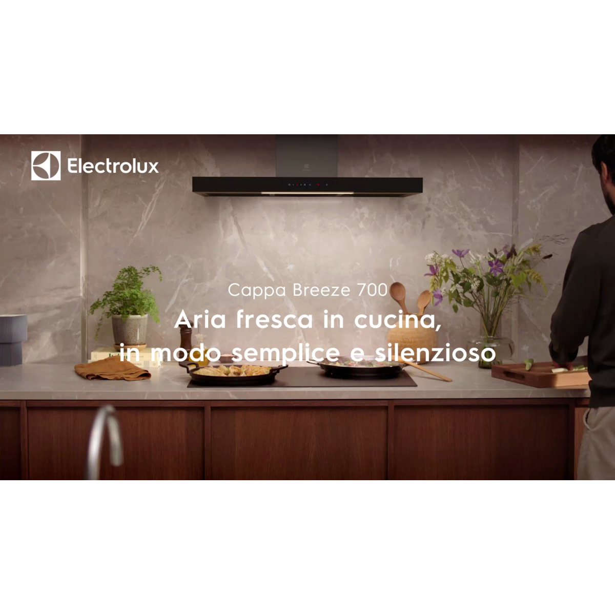 Electrolux - Black cooker hood - KFTB26X