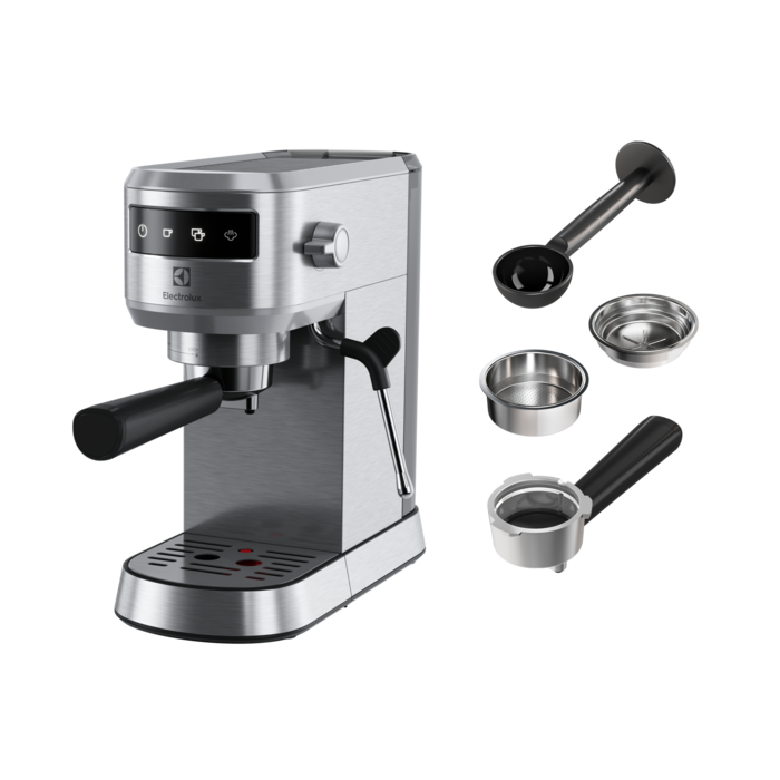 Electrolux Macchina per Caffè Espresso Manual E6EC1-6ST