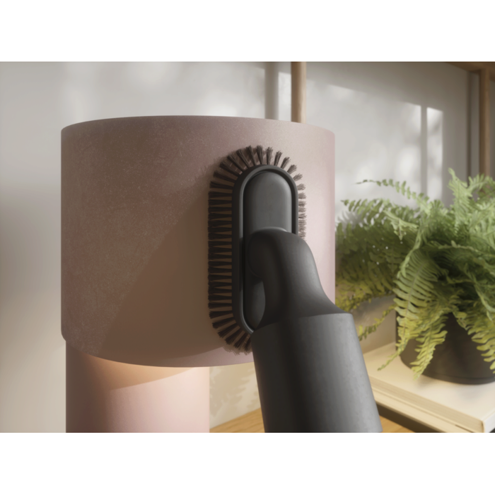 Soft bristles clean even the most delicate furniture with care