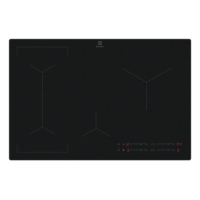 Electrolux EIV83443CT Piano Cottura a Induzione 80 cm (Nero)