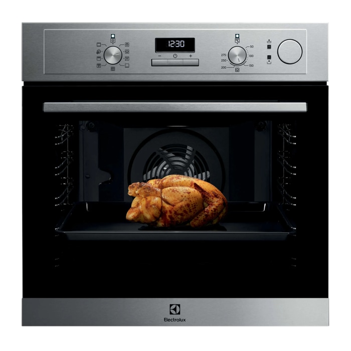 Electrolux Forno A vapore Serie 600 SenseCook con SteamCrisp LOC3S40X2