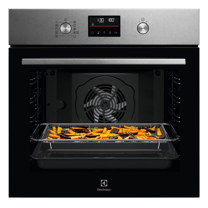 Electrolux Forno Multifunzione Serie 500 SurroundCook con pulizia pirolitica LOM4P46X2