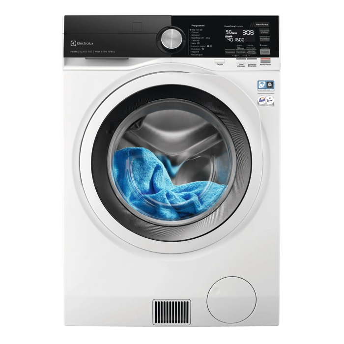 Electrolux Lavasciuga serie 900 DelicateCare 1400 giri 6kg in asciugatura 9 kg in lavaggio EW9W296Y