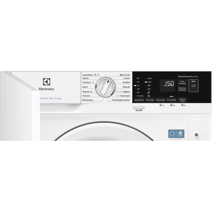 immagine di Electrolux Lavatrice serie 700 SteamCare 7 kg 1400 giri EW7FB74BI
