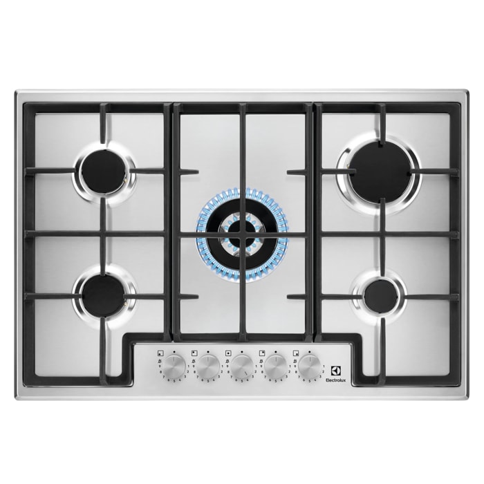 Electrolux Piano cottura a gas 300 Slimline 75cm EGS75362X