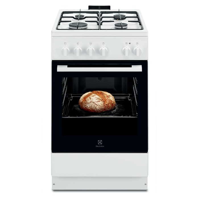 Electrolux Cucina a libera installazione mista piano a gas + forno elettrico LKK500010W
