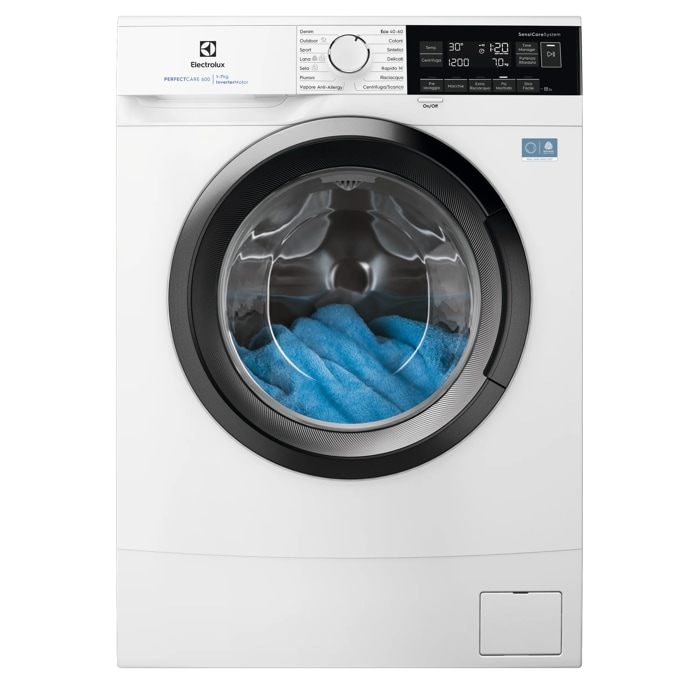 Lavatrice 7 Kg SERIE 600 EW6S327A PerfectCare White classe A 1200giri/min (59,5x44,9x84,3cm)