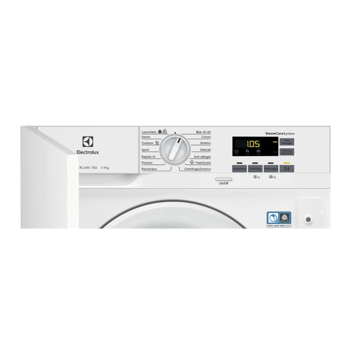 immagine di Electrolux Lavatrice serie 700 SteamCare 7 kg 1200 giri EW7F572WBI