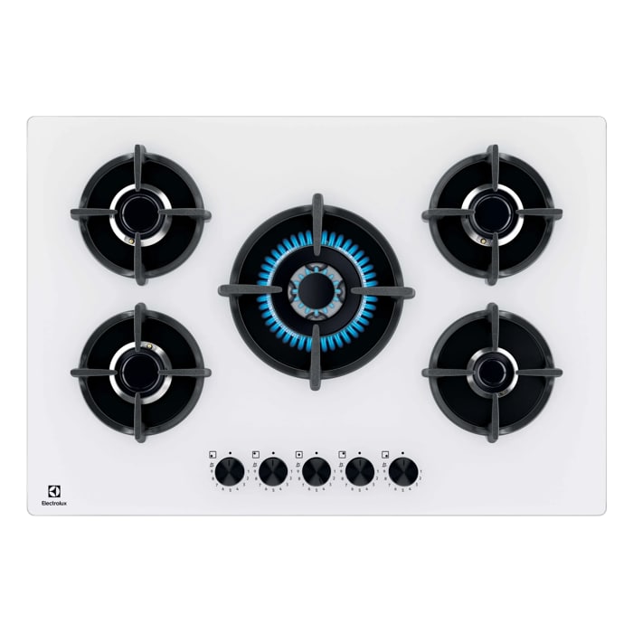 Electrolux Piano cottura 600 Gas on Glass 75cm EGG75372W