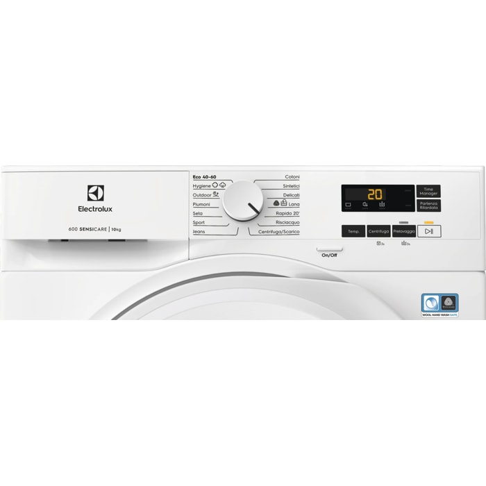Electrolux Lavatrice serie 600 SensiCare 10 kg 1400 giri EW6F110DW