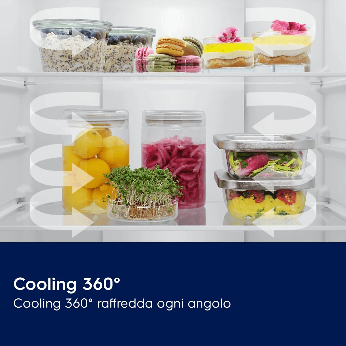 Cooling 360° Cooling 360° raffredda ogni angolo