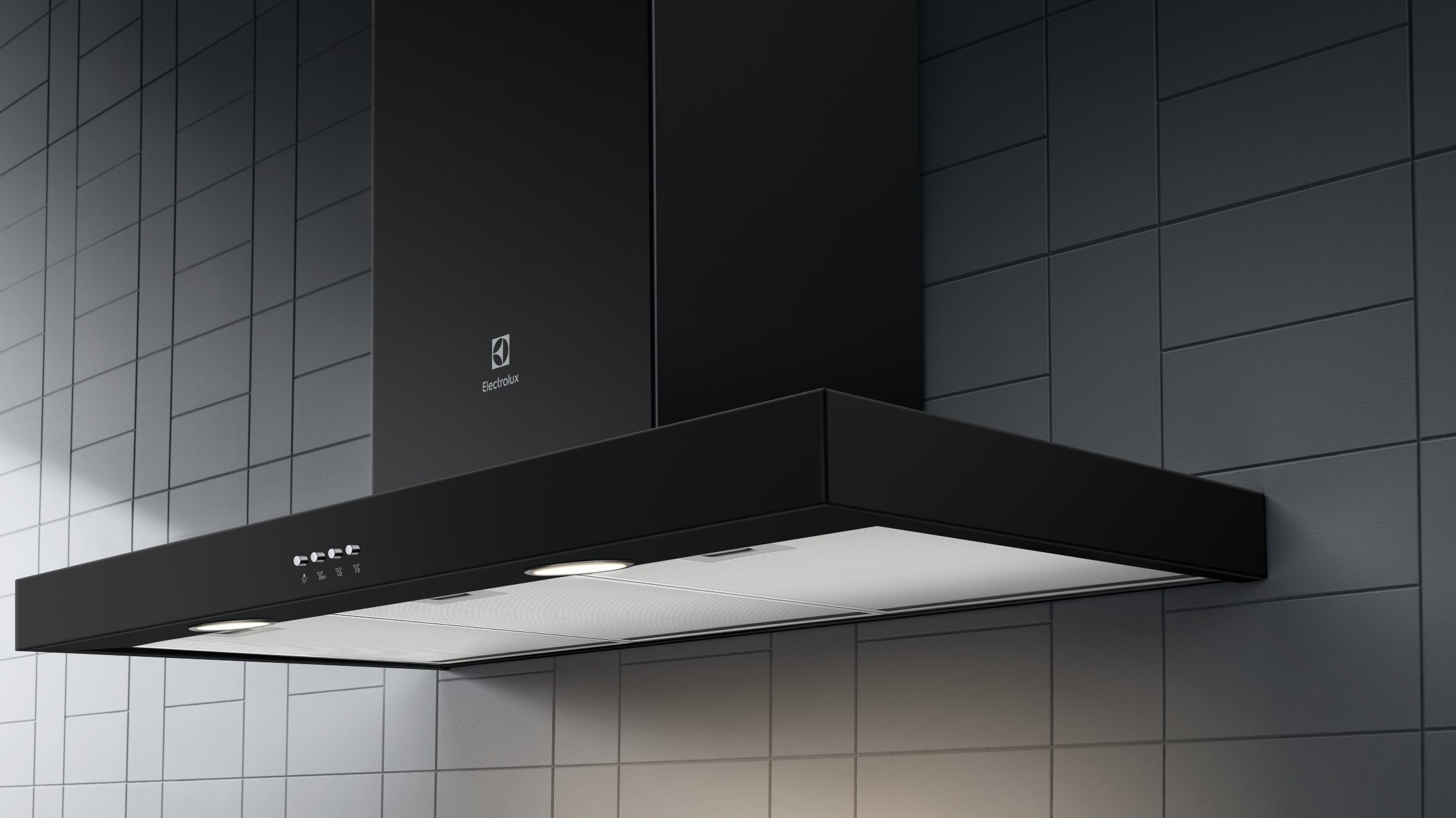 Rex/Electrolux EFB90445OX cappa a camino 90 cm classe D colore inox Rex/Electrolux EFB90445OX cappa a camino 90 cm classe D colore inox