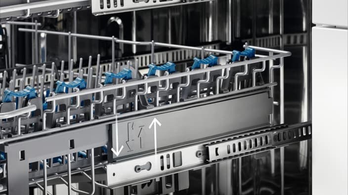 Lavastoviglie con cestello QuickLift