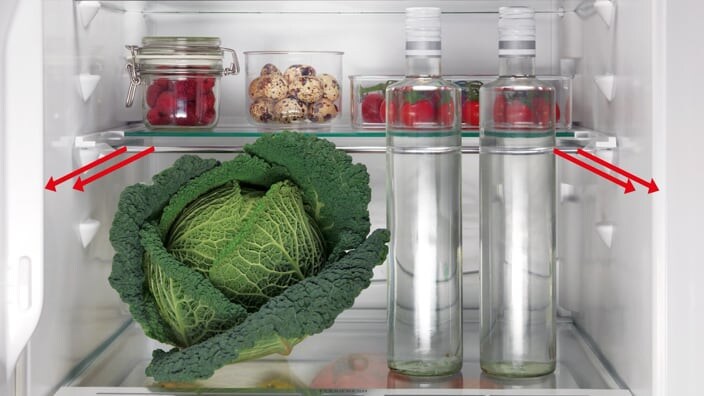 Cavolo in frigorifero