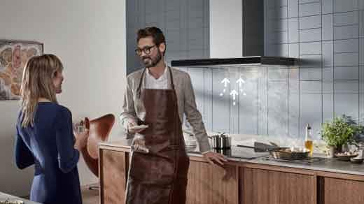 Cappa da cucina con funzione Breeze