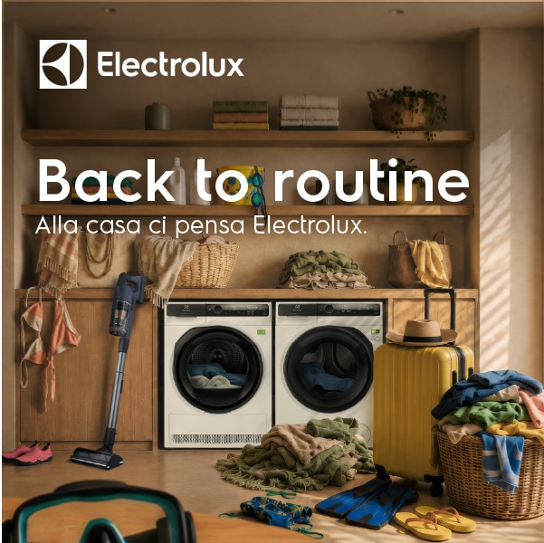 colonna bucato, forno e scopa elettrica electrolux